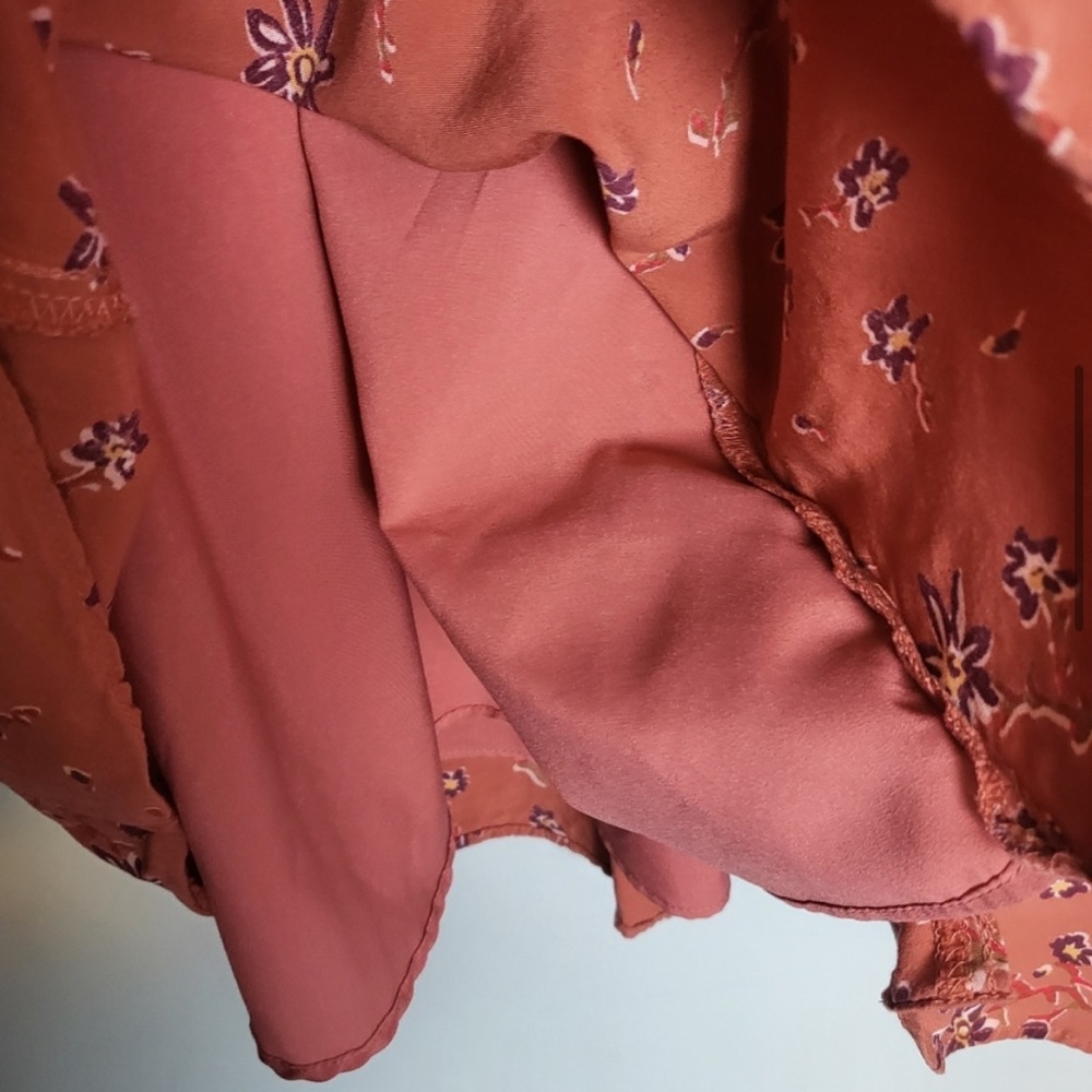 Madewell Flutter Sleeve Ruffle Button Down Dress … - image 6